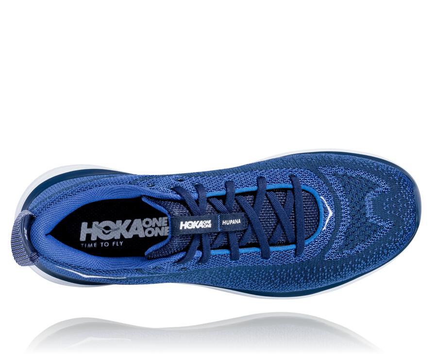 Hoka One One Løbesko Herre - Hupana Flow - Mørkeblå/Hvide - 049867PAE